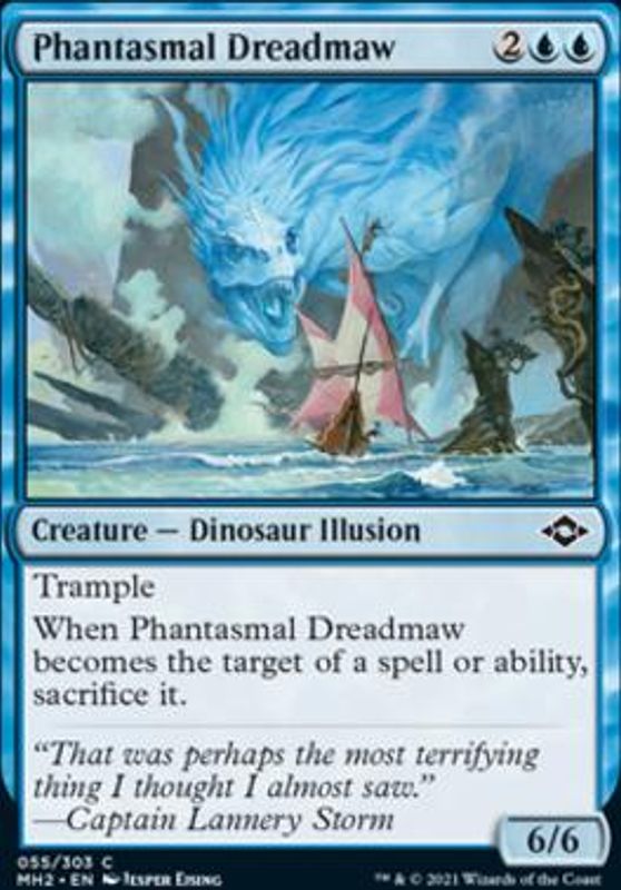 Phantasmal Dreadmaw (foil)