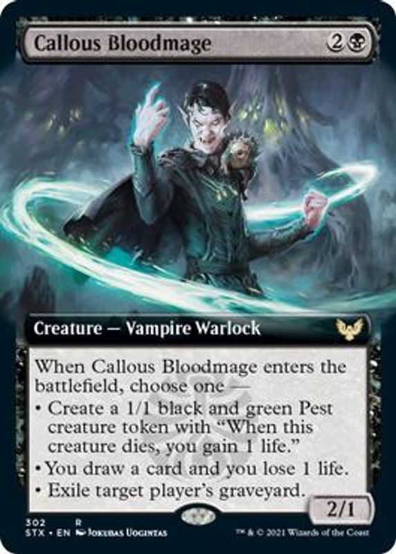 Callous Bloodmage (Extended Art)