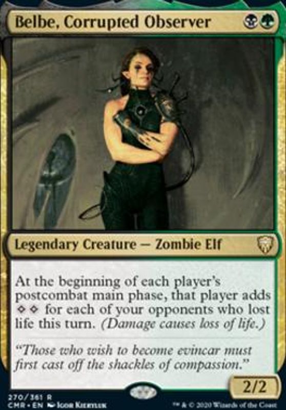 Belbe, Corrupted Observer