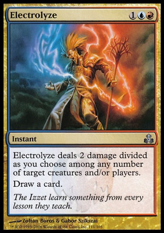 Electrolyze