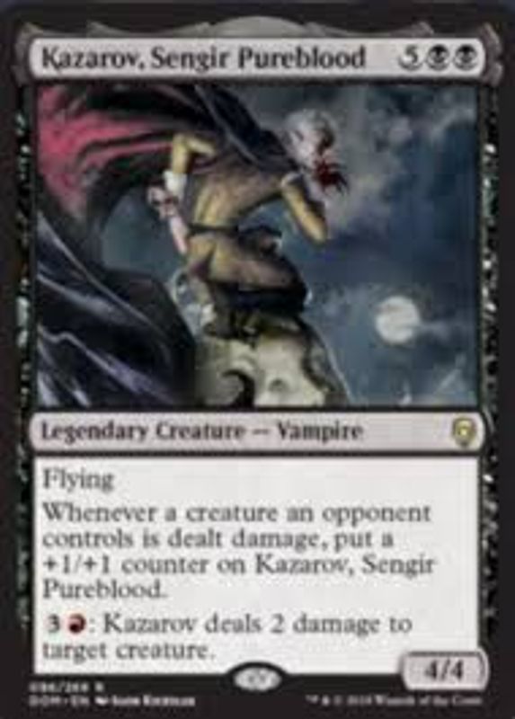 Kazarov, Sengir Pureblood