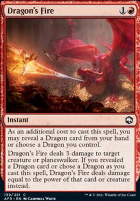 Hovedbilde Dragon's Fire (foil)