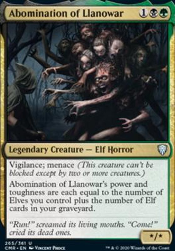 Abomination of Llanowar