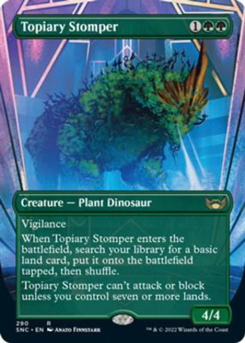 Topiary Stomper (Borderless) (foil)
