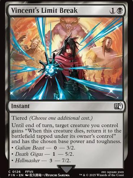 Hovedbilde Vincent's Limit Break (Foil)
