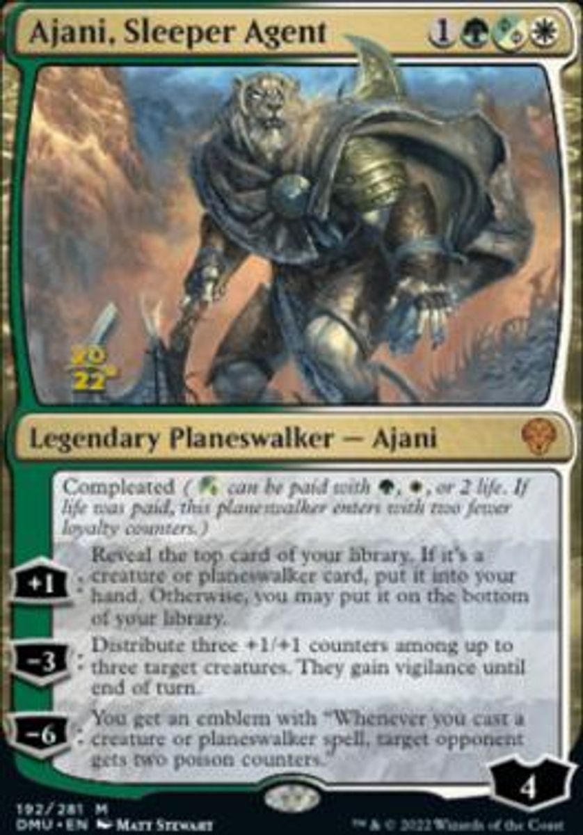 Ajani, Sleeper Agent (Prerelease Foil)