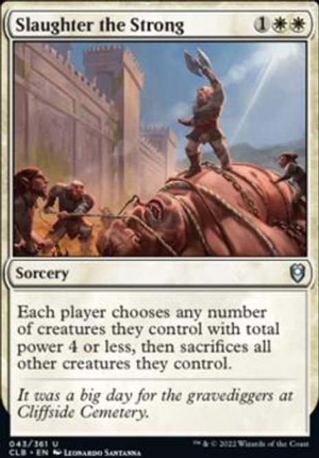 Hovedbilde Slaughter the Strong