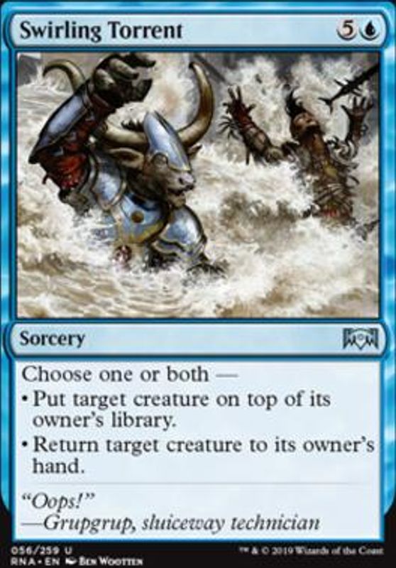 Swirling Torrent (foil)
