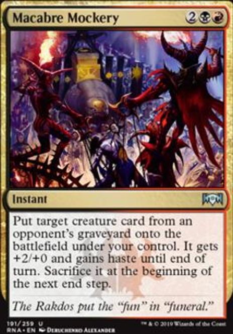 Hovedbilde Macabre Mockery (foil)