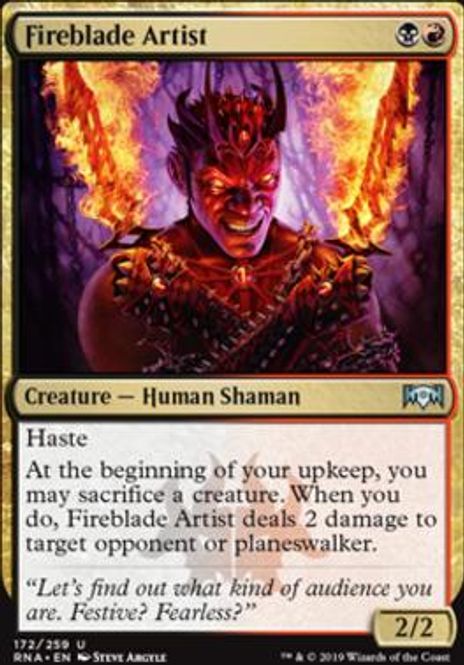 Hovedbilde Fireblade Artist (foil)