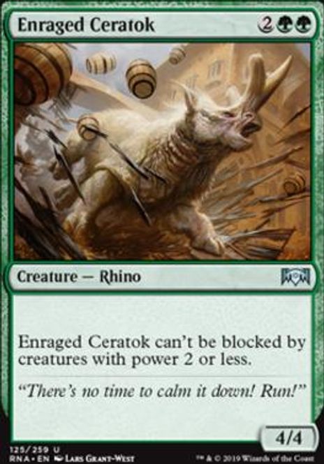 Hovedbilde Enraged Ceratok (foil)