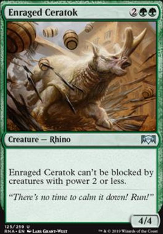 Enraged Ceratok (foil)