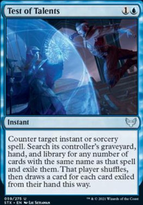 Hovedbilde Test of Talents (foil)