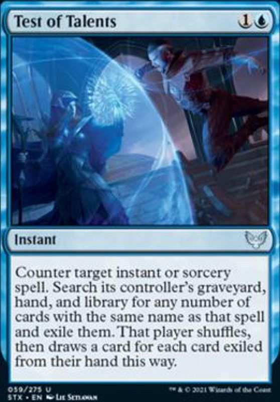 Test of Talents (foil)