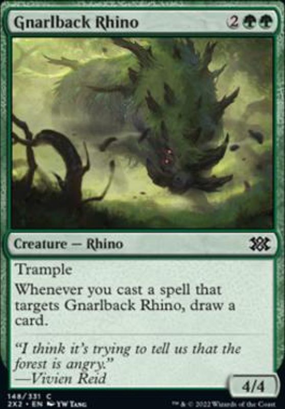 Gnarlback Rhino (foil)