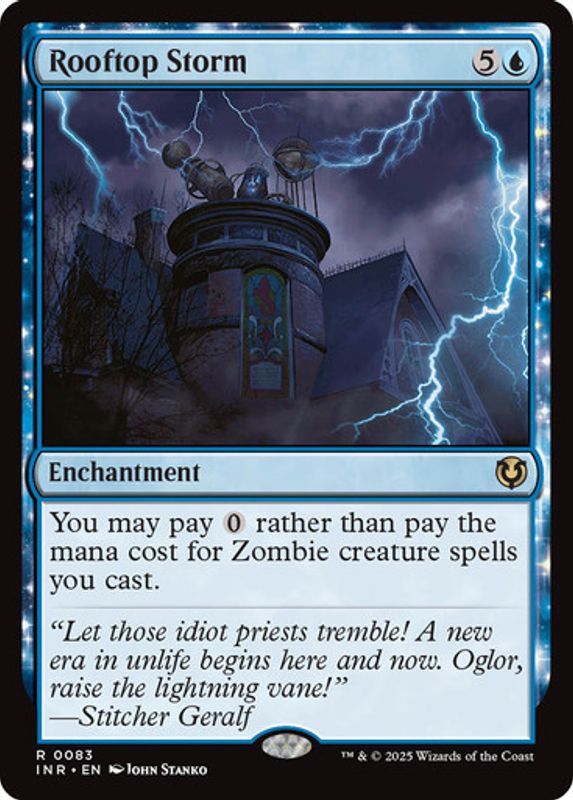 Rooftop Storm (Foil)