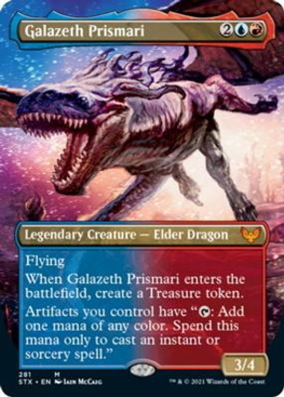 Galazeth Prismari (Borderless) (foil)