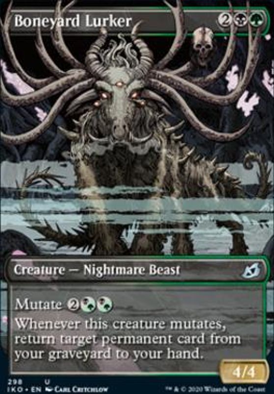 Boneyard Lurker (showcase, foil)