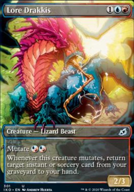 Lore Drakkis (showcase, foil)