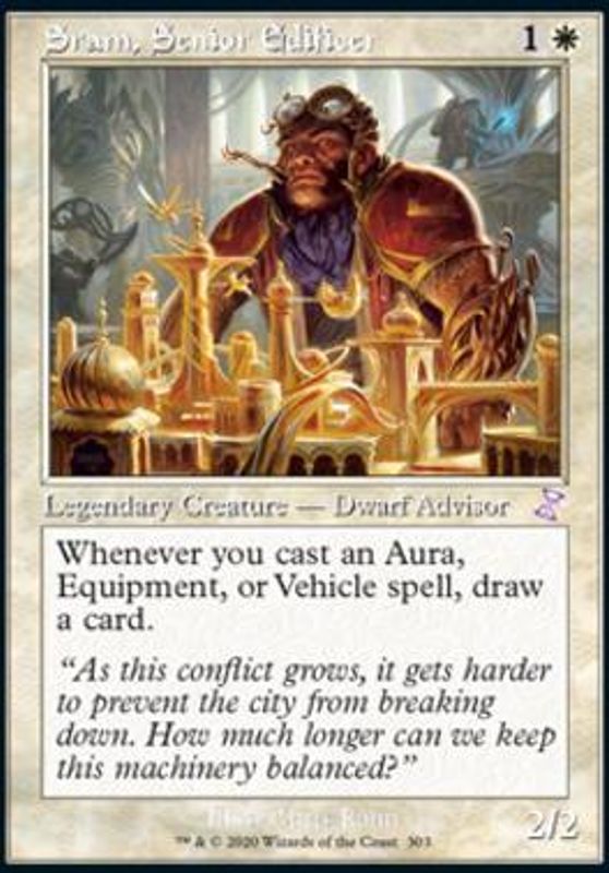 Sram, Senior Edificer