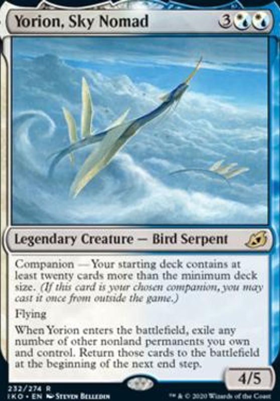 Yorion, Sky Nomad