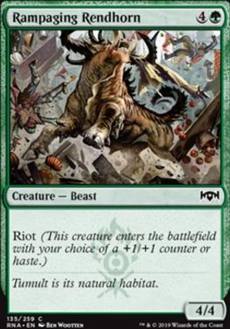 Hovedbilde Rampaging Rendhorn (foil)
