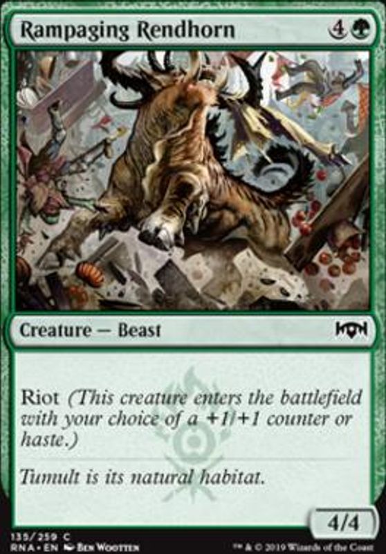 Rampaging Rendhorn (foil)