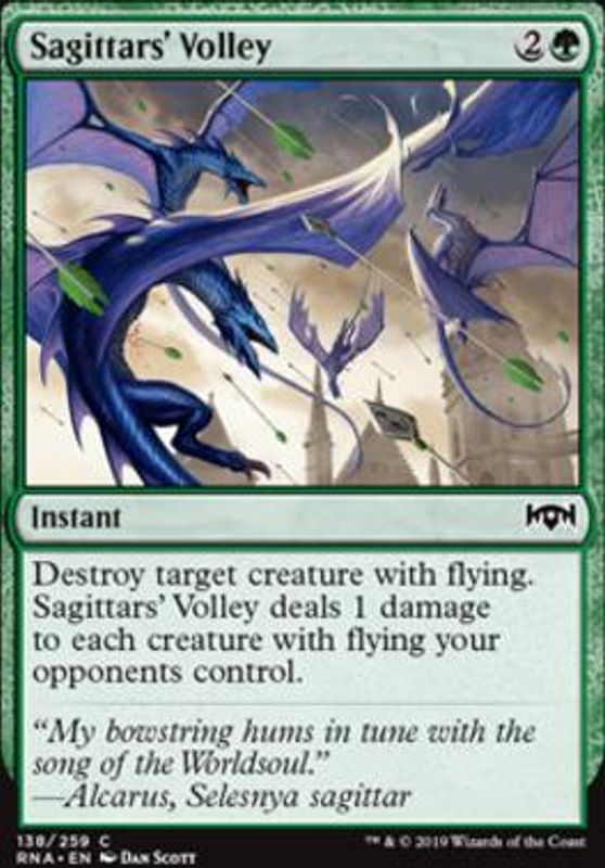 Sagittars' Volley (foil)