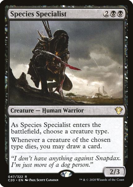 Hovedbilde Species Specialist