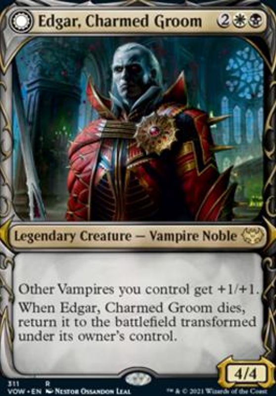 Edgar, Charmed Groom (Showcase)