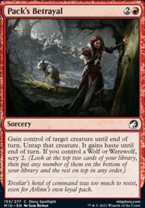 Pack's Betrayal