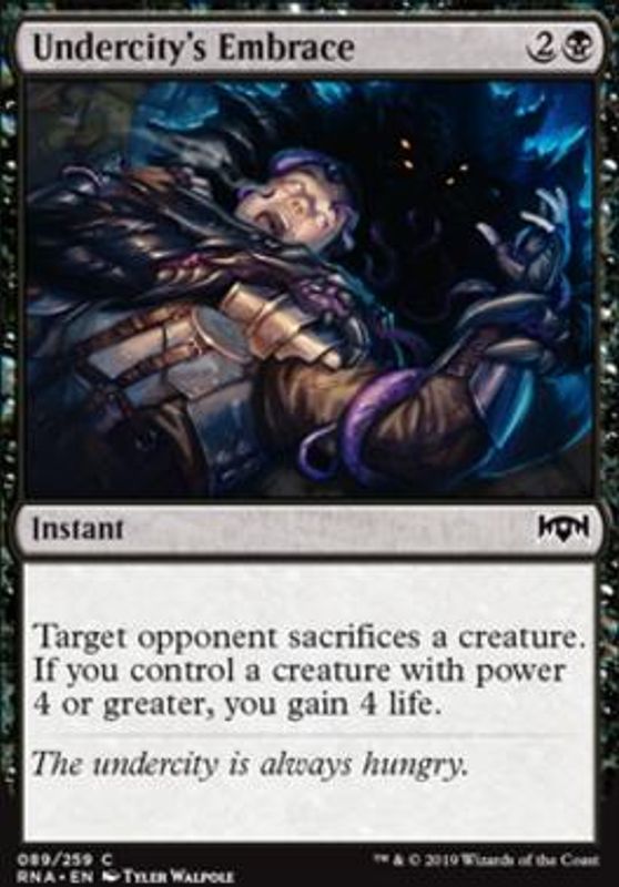 Undercity's Embrace (foil)