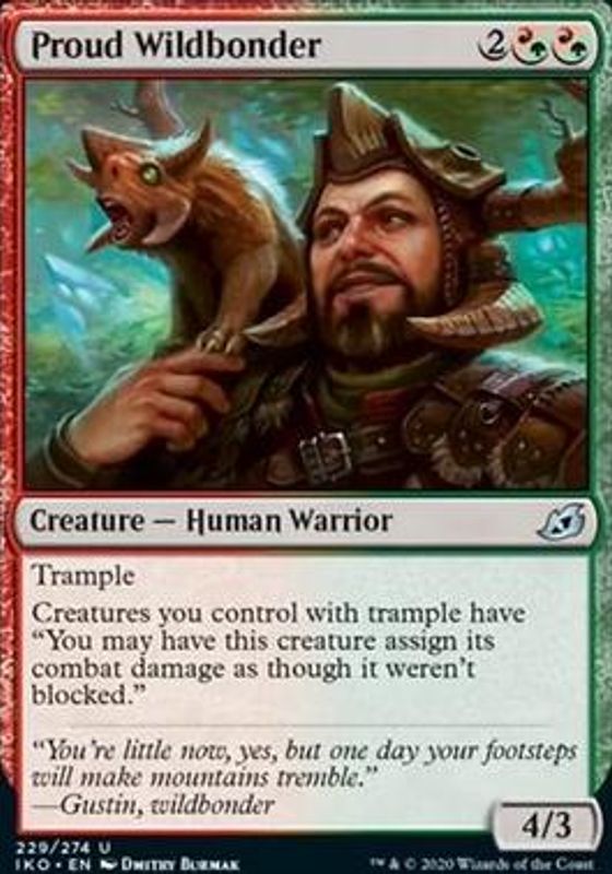 Proud Wildbonder (foil)