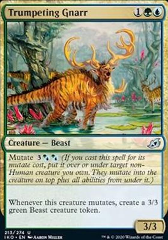 Trumpeting Gnarr (foil)
