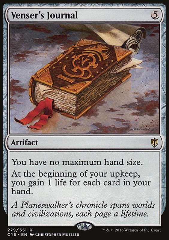Venser's Journal