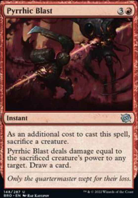 Pyrrhic Blast