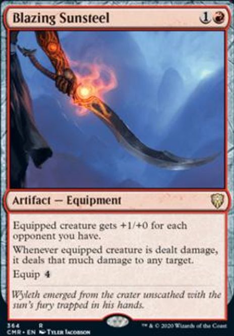 Hovedbilde Blazing Sunsteel (Commander ...