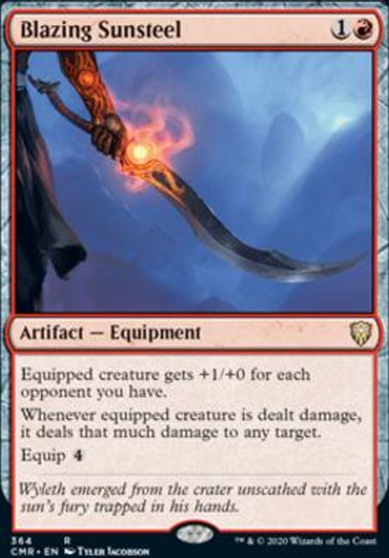 Blazing Sunsteel (Commander Deck)