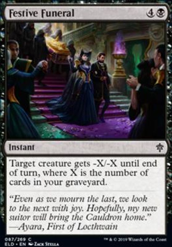 Festive Funeral (foil)