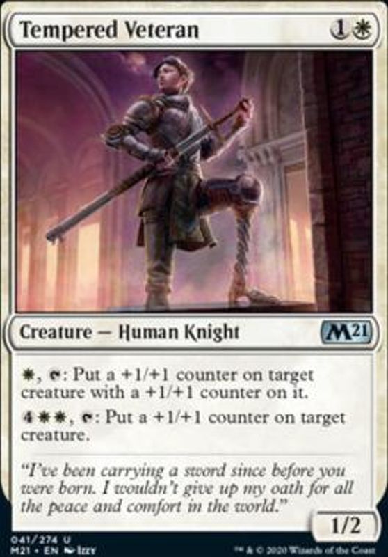 Tempered Veteran (foil)