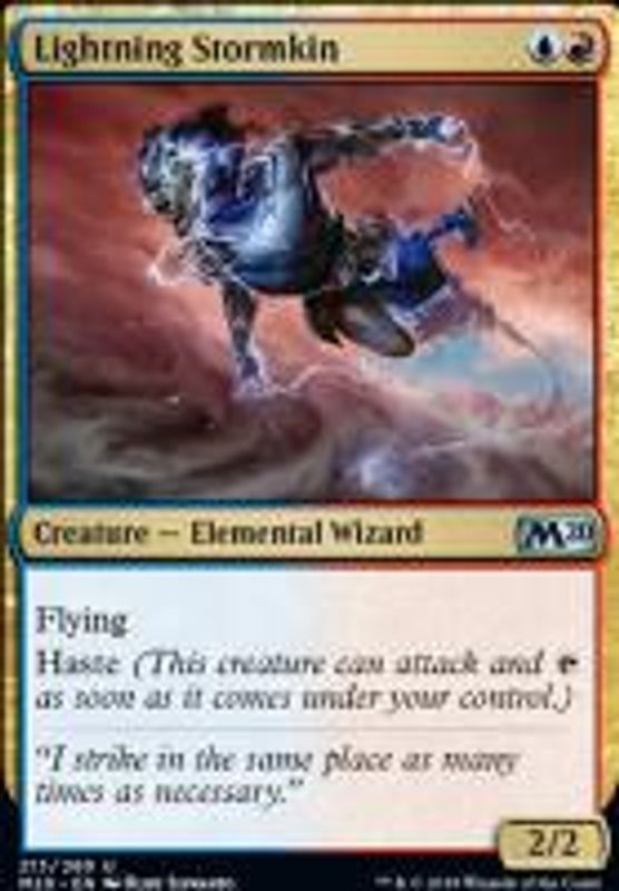 Lightning Stormkin (foil)