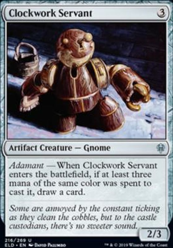 Clockwork Servant (foil)
