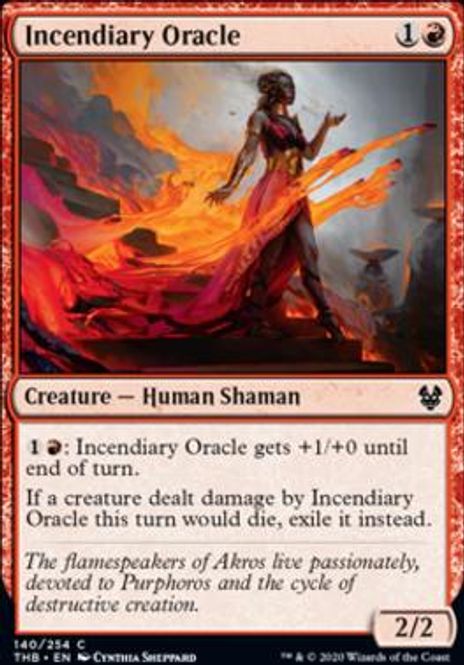 Hovedbilde Incendiary Oracle (foil)