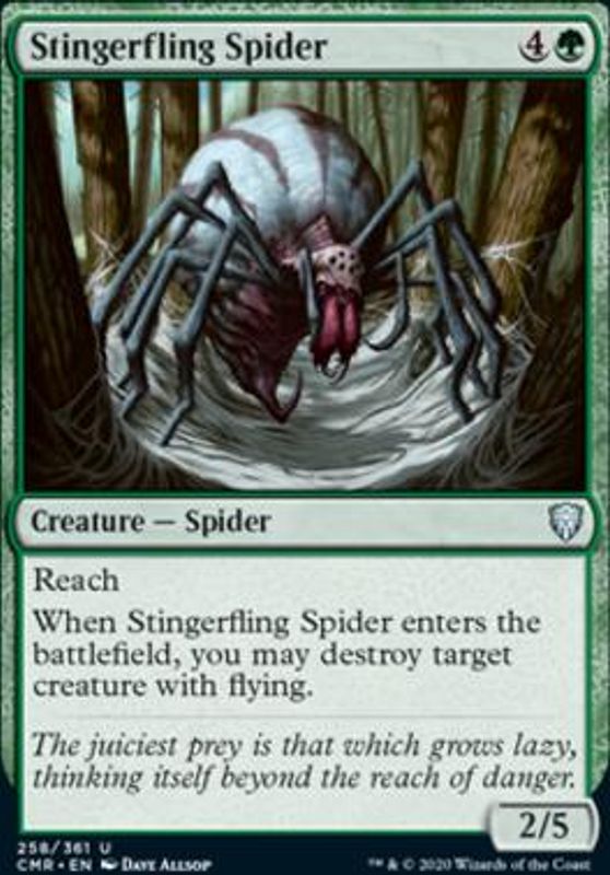 Stingerfling Spider (foil)