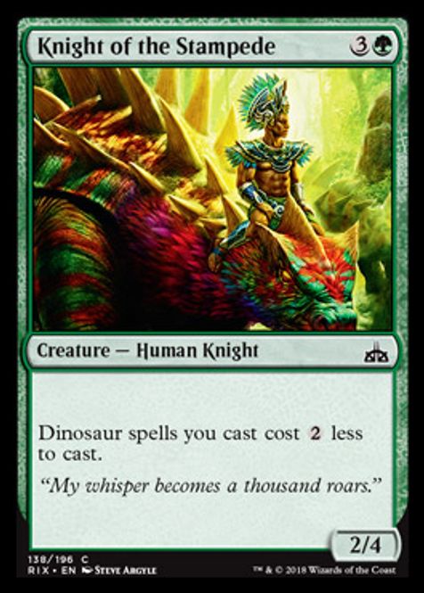 Hovedbilde Knight of the Stampede (Foil)