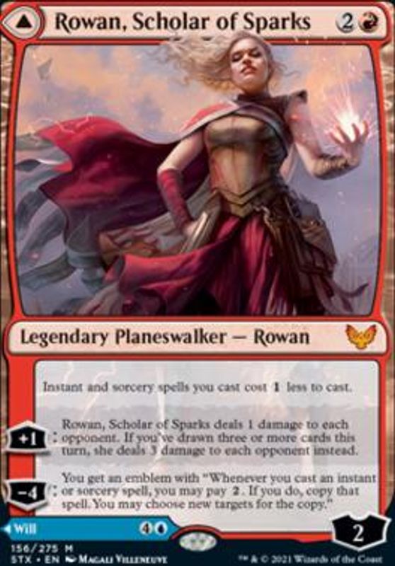 Rowan, Scholar of Sparks (foil)