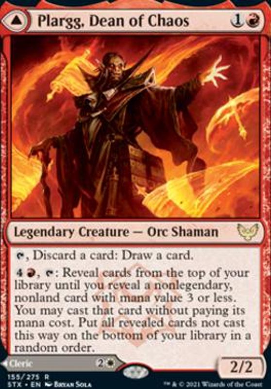 Plargg, Dean of Chaos