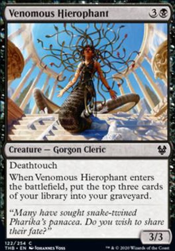 Venomous Hierophant (foil)