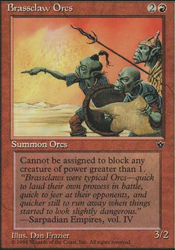 Brassclaw Orcs (Frazier)