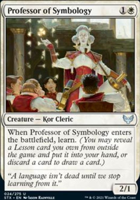Hovedbilde Professor of Symbology (foil)